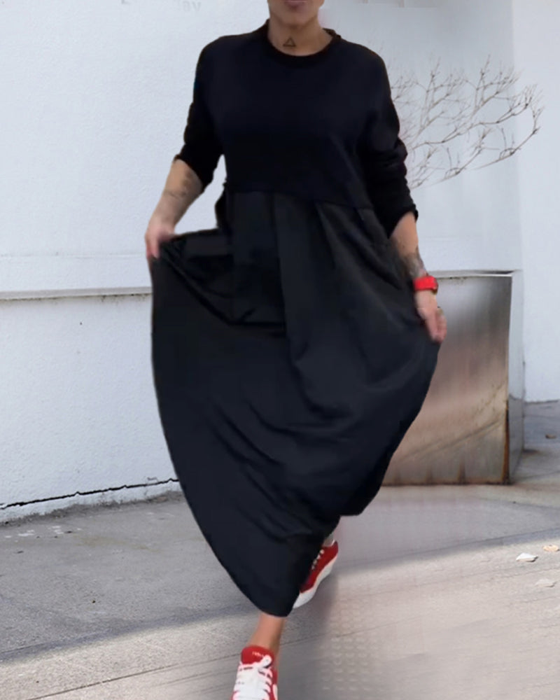 Rosanna | Solid Casual Dress